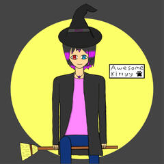 Tsuki Neko (OC) Halloween Edition